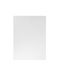 Plaque mousse liderpapel texture serviette 50x70cm 60g/m2 épaisseur 2mm unicolore blanc. 2
