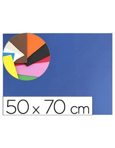 Plaque mousse liderpapel 50x70cm 60g/m2 épaisseur 1.5mm unicolore bleu foncé.