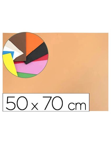 Mousse eva liderpapel 50x70cm 60gr epaisseur 1,5mm coloris peau.