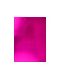 Plaque mousse liderpapel métallisée 50x70cm 60g/m2 épaisseur 2mm unicolore rose. 2