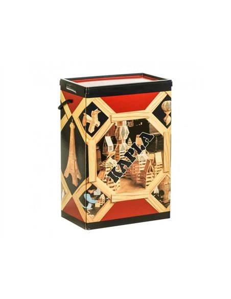 Jeu kapla planchette nature boite 200 unites.