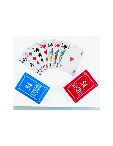 Jeu interdacta 54 cartes.