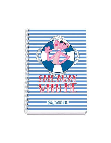 Carnet format folio Dohe - Couverture cartonnée - Impression couleur - Pages de garde imprimées - Reliure spirale métallique bla