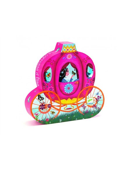 Puzzle interdacta le carrosse d'elise 54 pcs 37x40cm.