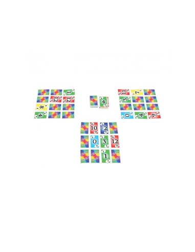 Jeu interdacta skyjo 150 cartes + 1 bloc score + 1 regle du jeu.