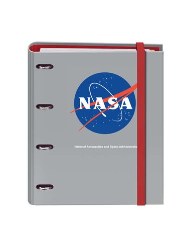 Carnet Dohe - 35 mm - Carton doublé de papier imprimé couleur - 4 anneaux nickelés mixtes - 100 feuilles de papier offset 90 g à