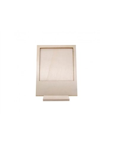Lot cadres photo loolipo bois a decorer 13x10 cm 6 unites.