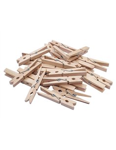 Pack de pince linge sodertex grande - 7,3 cm - 24 pcs - 1 coloris. 2