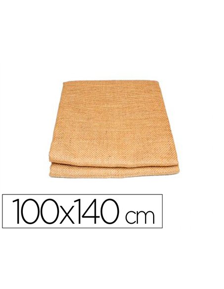 Toile de jute sodertex 100x140cm coloris naturel.