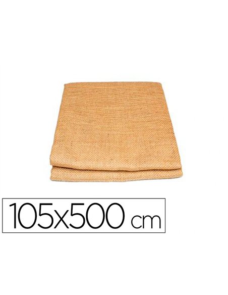Toile de jute sodertex 105x500cm coloris naturel.