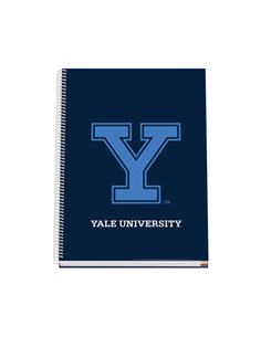 Cahier à spirales Dohe A4 à couverture rigide - 228 x 300 mm - Couverture cartonnée doublée de papier imprimé couleur et pellicu