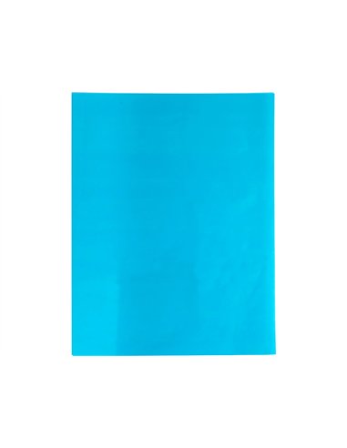 Papier de soie liderpapel 52x76cm 18g/m2 unicolore bleu ciel sachet 25f.