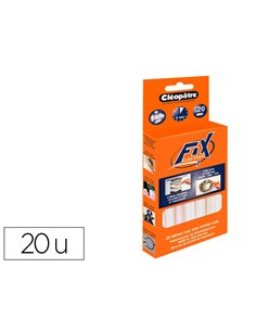 Recharge pistolet à colle cléopâtre pack 20 unités.