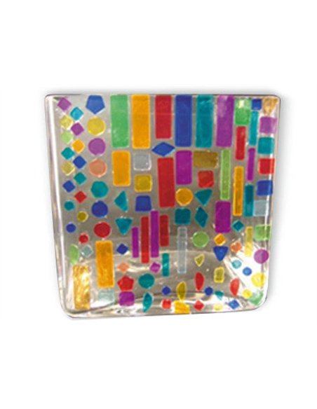 Mosaïque solargil plastique recyclé assortiment formes et coloris.