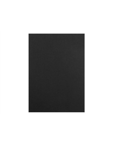 Carton plume liderpapel double-face 70x100cm epaisseur 5mm coloris noir.
