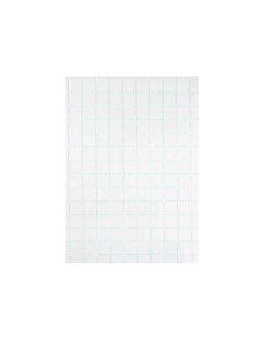 Carton plume liderpapel double-face 70x100cm epaisseur 10mm coloris blanc.