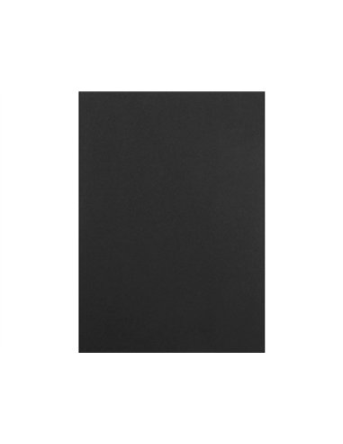 Carton entrecolle liderpapel 50x70cm epaisseur 5mm unicolore noir.
