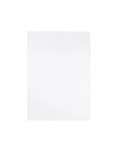 Carton entrecolle liderpapel adhesif 100x140cm epaisseur 5mm unicolore blanc.
