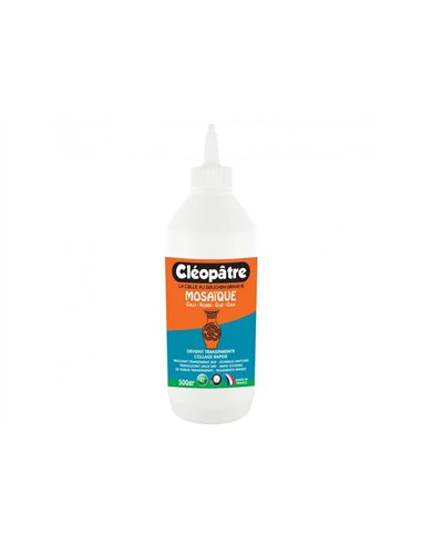 Colle mosaique cleopatre cleosaic avec embout flacon 500g.
