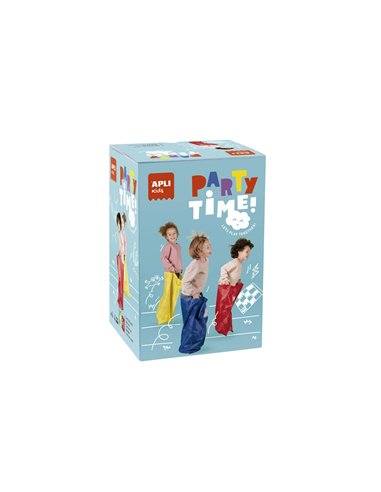 Jeu apli kids party time course en sac.