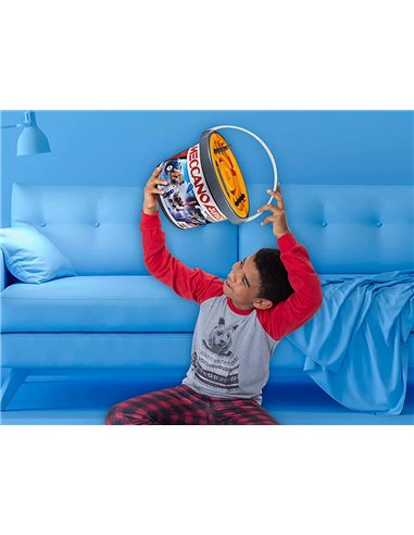 Baril meccano jeu de construction color de 150 pi ces.