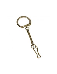 Lot attaches porte-cles et mousquetons graine creative 30 unites coloris metal argente.