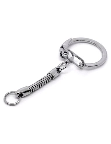 Porte-clés mousqueton sachet 10 unités.