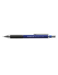 Porte-mine staedtler mars micro 0.7mm embout et agrafe métalliques grip caoutchouc amortisseur mine. 2