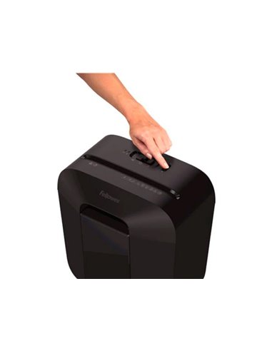 Destructeur de documents fellowes lx 25. Corbeille de 11,5l.