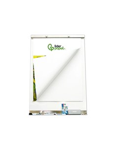 Bloc conférence liderpapel 63x84cm papier uni 80g/m2 conventions réunions 50f. 2