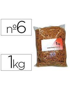 Bracelet caoutchouc sign étroit 60x1.5mm sachet 1kg.