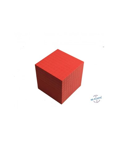 Elements base 10 a l'unite wissner 1 cube millier pour base 10 encastrale.