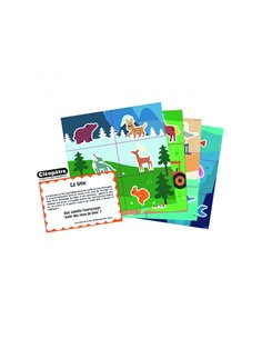 Bon point cleopatre images animaux dessines 9x6cm lot de 120 unites.