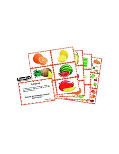 Bon point cleopatre images aliiments fruits legumes 9x6cm lot de 120 unites.