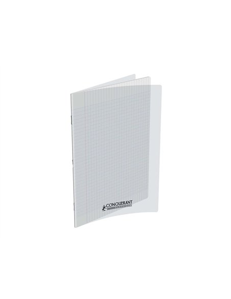Cahier conquerant poplypropylene indechirable et lavable papier velin extra 24x32 cm 48 pages seyes.