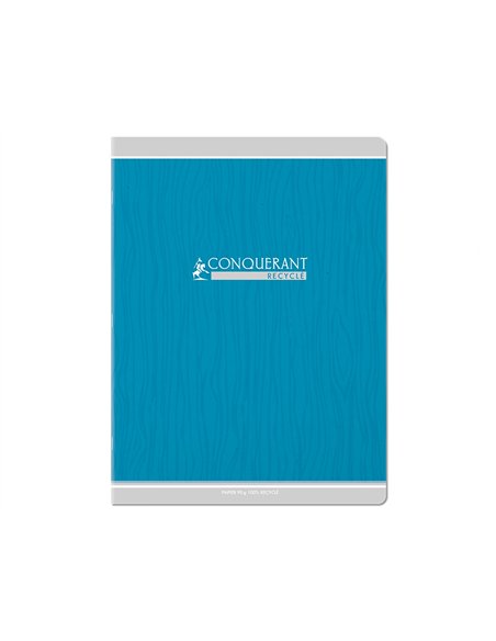 Cahier conquerant classique agrafe 240x320 48 pages 90g seyes recycle.