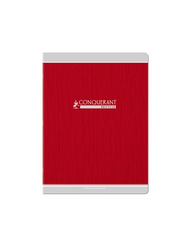 Cahier conquerant classique agrafe 240x320 48 pages 90g seyes recycle.