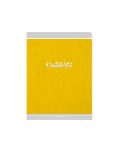 Cahier conquerant classique agrafe 240x320 48 pages 90g seyes recycle.