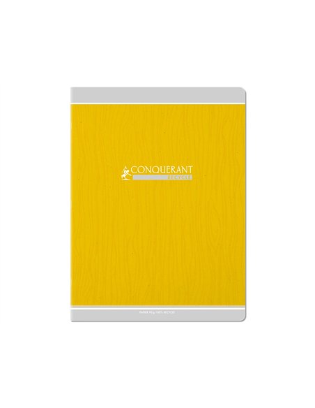 Cahier conquerant classique agrafe 240x320 96 pages 90g seyes recycle.