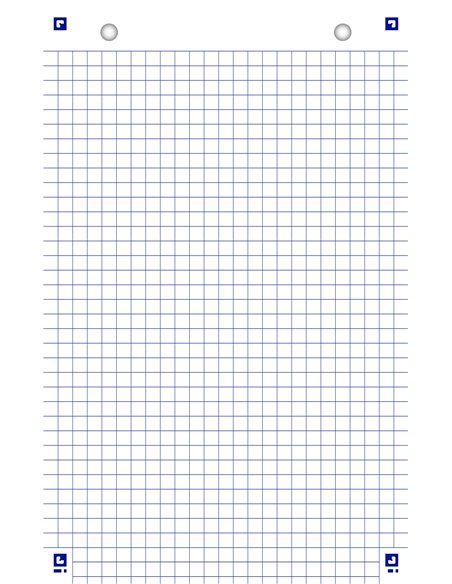 Bloc de fiches bristol oxford 125x200 30 fiches perforees q5/5 blanc.