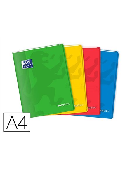 Cahier hamelin easybook oceanis agrafe 210x297 96 pages optik paper seyes assorti.