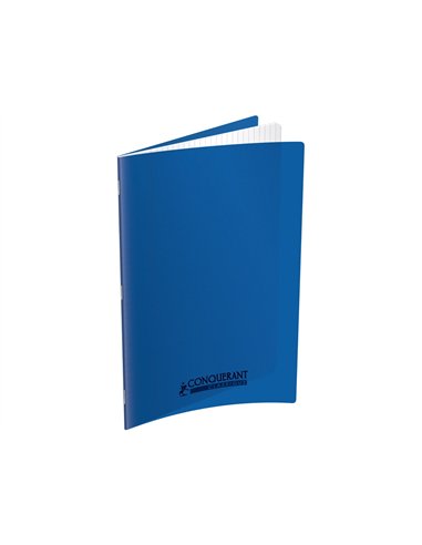 Cahier conquerant poplypropylene indechirable et lavable papier velin extra 24x32 cm 60 pages seyes.