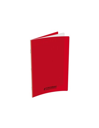 Cahier conquerant poplypropylene indechirable et lavable papier velin extra 24x32 cm 60 pages seyes.