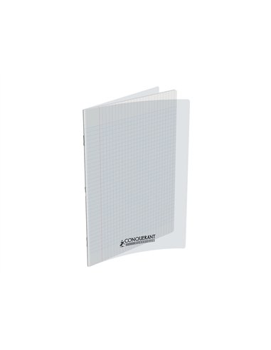 Cahier conquerant poplypropylene indechirable et lavable papier velin extra 24x32 cm 60 pages seyes.