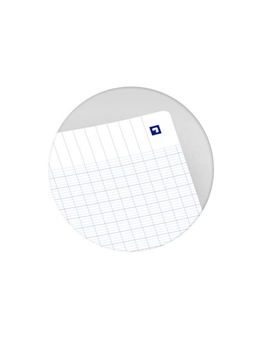 Cahier oxford smart spirale 4 trous 230x297mm 160 pages optik paper seyes coloris intense assortis lot 20.