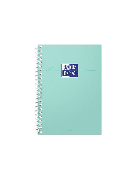 Notebook oxford etudiant integrale 4 trous 230x297mm 160 pages optik paper seyes col pastel ass lot de 20 blocs.