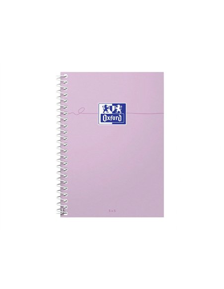 Notebook oxford etudiant integrale 4 trous 230x297mm 160 pages optik paper seyes col pastel ass lot de 20 blocs.