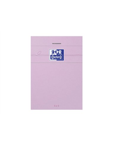 Bloc oxford smart agrafe 74x105mm 160 pages optik paper 5x5.