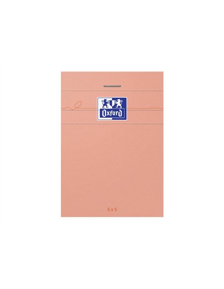 Bloc oxford smart agrafe 74x105mm 160 pages optik paper 5x5.