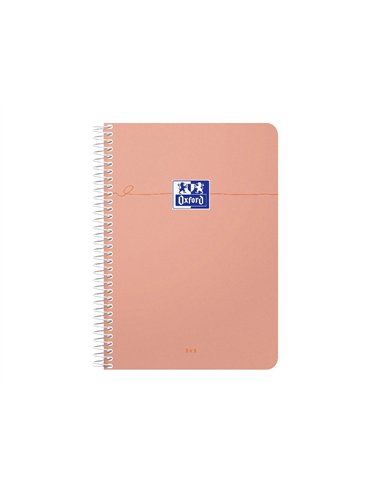 Carnet oxford smart spirale 105x148mm 100 pages optik paper 5x5 coloris pastel assortis lot 20 unites.